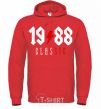 Men`s hoodie 1988 Classic bright-red фото