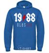 Men`s hoodie 1988 Classic royal фото