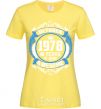 Women's T-shirt October 1978 40 years of being Awesome cornsilk фото