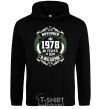 Men`s hoodie November 1978 40 years of being Awesome black фото