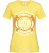 Women's T-shirt May 1978 40 years of being Awesome cornsilk фото