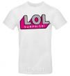 Men's T-Shirt Logo Lol surprise White фото