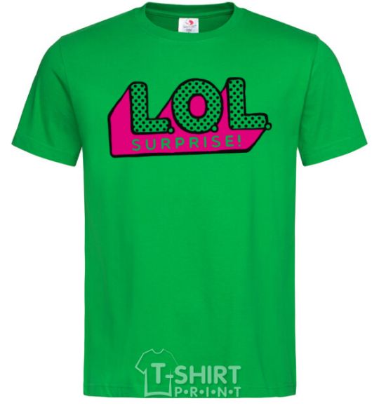Men's T-Shirt Logo Lol surprise kelly-green фото
