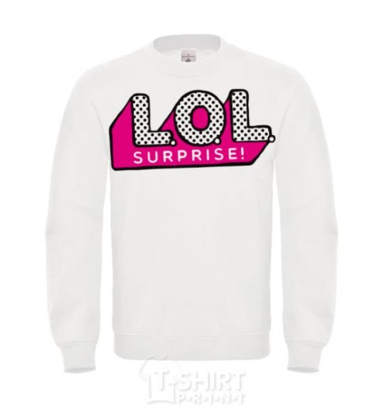 Sweatshirt Logo Lol surprise White фото