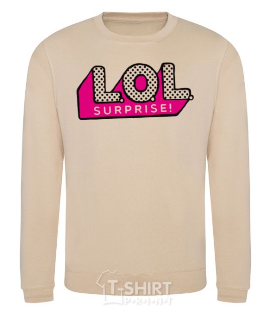 Sweatshirt Logo Lol surprise sand фото