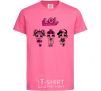 Kids T-shirt Lol surprise three dolls and a unicorn heliconia фото