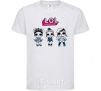 Kids T-shirt Lol Super White фото