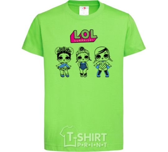 Kids T-shirt Lol Super orchid-green фото