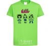 Kids T-shirt Lol Super orchid-green фото