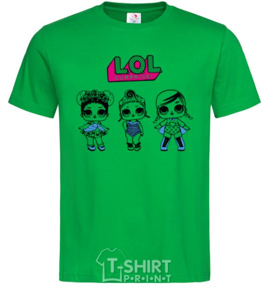 Мужская футболка Lol Super Зеленый фото