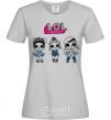 Women's T-shirt Lol Super grey фото