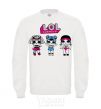 Sweatshirt Lol baseball White фото