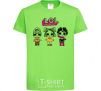 Kids T-shirt Lol in curlers orchid-green фото