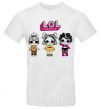 Men's T-Shirt Lol in curlers White фото
