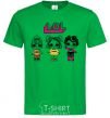 Men's T-Shirt Lol in curlers kelly-green фото