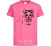 Kids T-shirt A doll with ponytails 4 years old heliconia фото