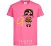 Kids T-shirt The doll with the braid is 9 years old heliconia фото