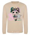 Sweatshirt A 8-year-old unicorn doll sand фото