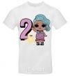 Men's T-Shirt Mermaid doll 2 year old White фото