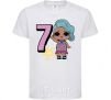 Kids T-shirt Mermaid doll 7 year old White фото