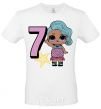 Men's T-Shirt Mermaid doll 7 year old White фото