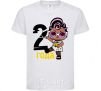 Kids T-shirt Baby 2 year old doll in a T-shirt White фото