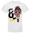 Men's T-Shirt Baby 8 year old doll in a T-shirt White фото