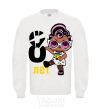 Sweatshirt Baby 8 year old doll in a T-shirt White фото