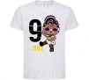 Kids T-shirt Baby 9 year old doll in a T-shirt White фото