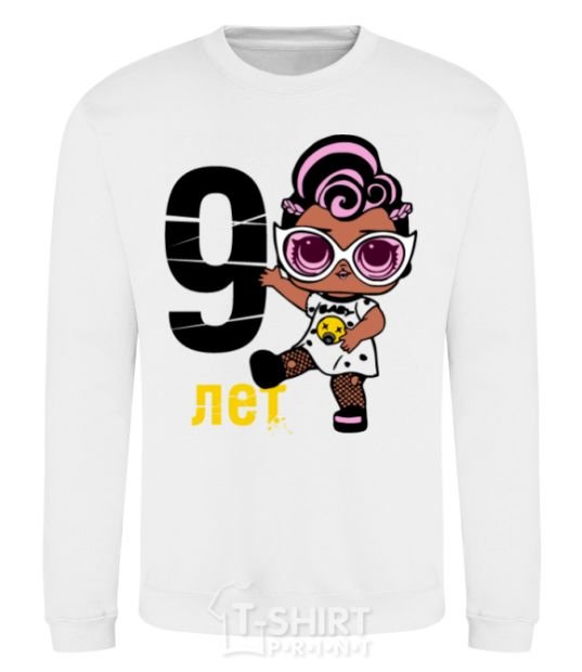 Sweatshirt Baby 9 year old doll in a T-shirt White фото