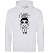 Men`s hoodie Lol surprise athlete sport-grey фото