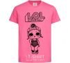 Детская футболка Lol surprise купальник с оборкой Ярко-розовый фото