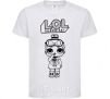 Kids T-shirt Lol surprise pajamas with a skeleton White фото