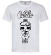 Мужская футболка Lol surprise пижама со скелетом Белый фото