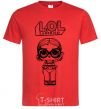 Men's T-Shirt Lol surprise in a stylish swimsuit red фото