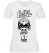 Women's T-shirt Lol surprise in a stylish swimsuit White фото