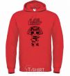 Men`s hoodie Lol surprise Egyptian bright-red фото