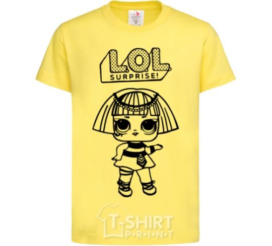 Kids T-shirt Lol surprise Egyptian cornsilk фото