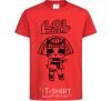Kids T-shirt Lol surprise Egyptian red фото