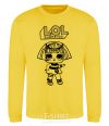 Sweatshirt Lol surprise Egyptian yellow фото