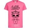 Детская футболка Lol surprise в трусиках Ярко-розовый фото