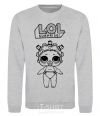 Sweatshirt Lol surprise in panties sport-grey фото