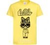 Kids T-shirt Lol surprise heart glasses cornsilk фото