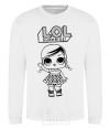 Sweatshirt Lol surprise with pigtails White фото