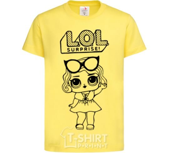 Kids T-shirt Lol surprise frenchwoman cornsilk фото