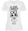 Women's T-shirt Lol surprise frenchwoman White фото