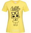Женская футболка Lol surprise француженка Лимонный фото