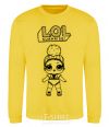 Sweatshirt Lol surprise with a doohickey yellow фото