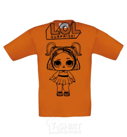 Kids T-shirt Lol surprise with pigtails V.1 cornsilk фото