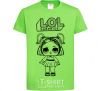 Kids T-shirt Lol surprise with pigtails V.1 orchid-green фото